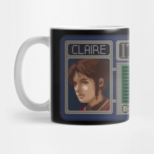 Claire Redfield Pixel Art Mug